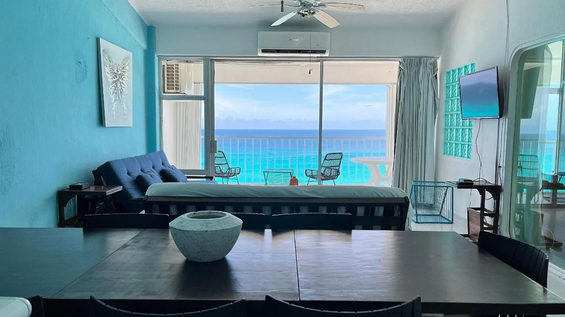Lägenhet Beautiful Beach Front Pent House In Cancun!!!